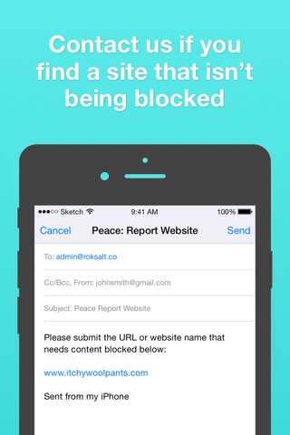 Peace: Block Ad's, Trackers, Browse Faster. screenshot 4