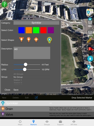 SprinklerMaps Digital Irrigation Mapping screenshot 4