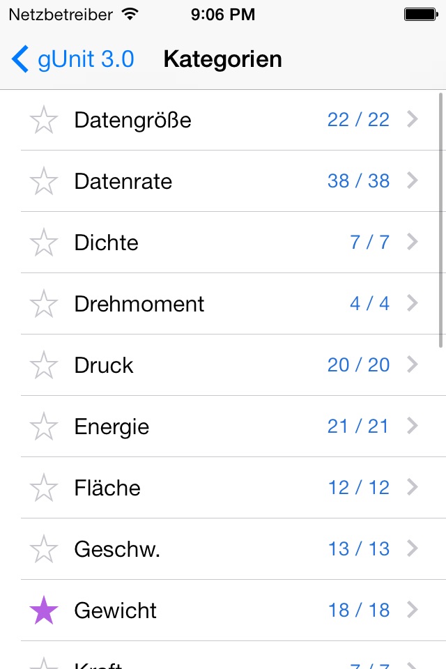 gUnit - Currency & Unit Converter (Conversion) screenshot 4