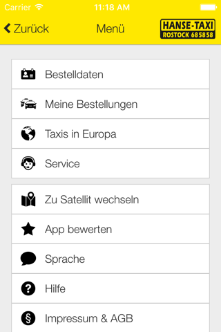 Hanse Taxi Rostock screenshot 4