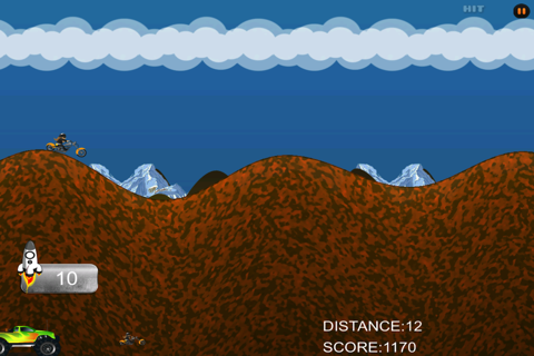 A Motorcycle Hill Racing vs Monster Truck Showdown Free Game screenshot 4