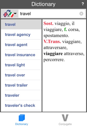 English-Italian Dictionary (Offline) screenshot 4