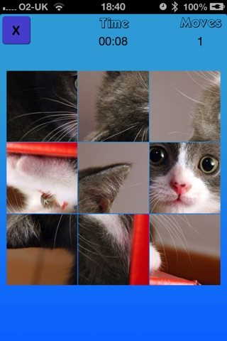 Cat Scramblers - a tile puzzle with cute kitty pictures! screenshot 3