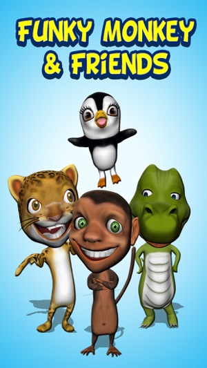 Funny Monkey 3D & Friends. My Little Virtual Reality Pet in (圖1)-速報App