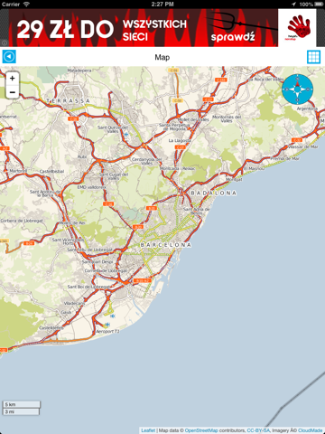 スペインオフライン道路地図＆POI。バルセロナとマドリードとの無料版。(Spain offline map)のおすすめ画像5