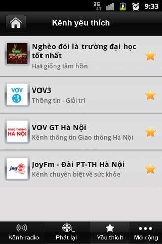 Radio Viet Nam Online screenshot 4