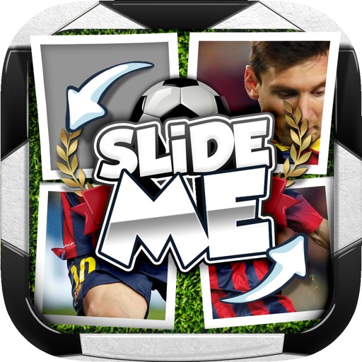 Slide Me Puzzle : Soccer Players Tiles Quiz  Picture Games icon