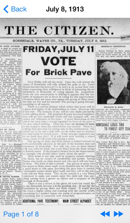 Vintage Newspapers