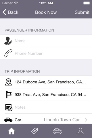 Saeta Car Service screenshot 3