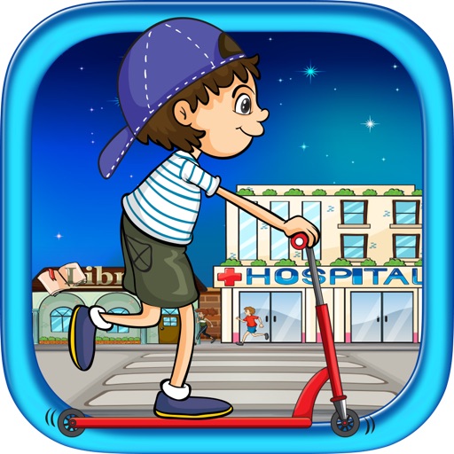 Ace Street Scooter for Kids - A Fast Turbo Highway Racing Madness icon