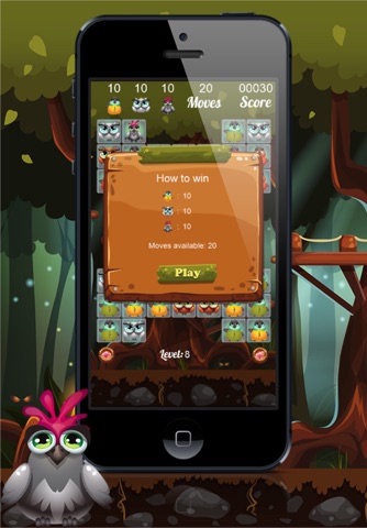 Animal rescue : A cool match3 escape adventure for boys, girls and kids screenshot 4