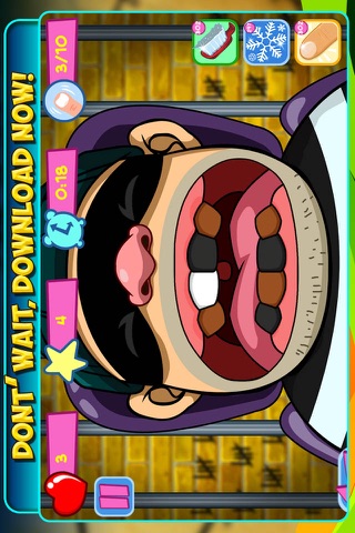 Criminal Dentist - Fun Tap game to clean prisoner teeth in jail screenshot 3