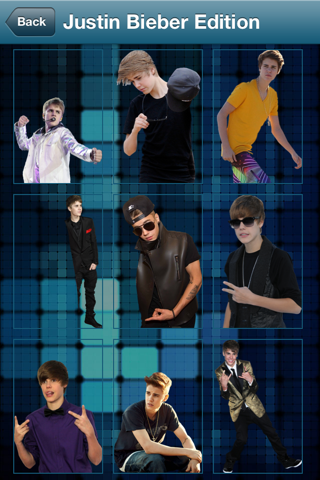 I met Justin Bieber - My Photo with Justin Bieber Edition screenshot 2