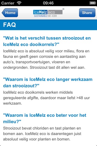 IceMelz eco® - sustainable de-icer screenshot 4