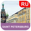 Saint Petersburg, Russia Map - PLACE STARS