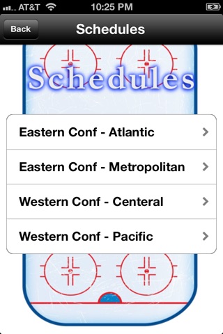 Hockey Schedules - NHL 2014/15 Edition screenshot 3