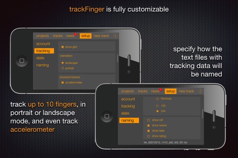 trackFinger screenshot 4