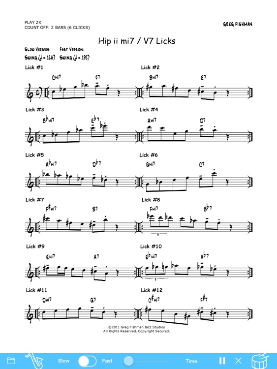 Hip Licks for Tenor Saxophone by Greg Fishman