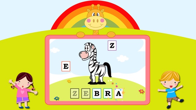 First Words Animals - Kids Preschool Spelling & Learning Gam(圖2)-速報App