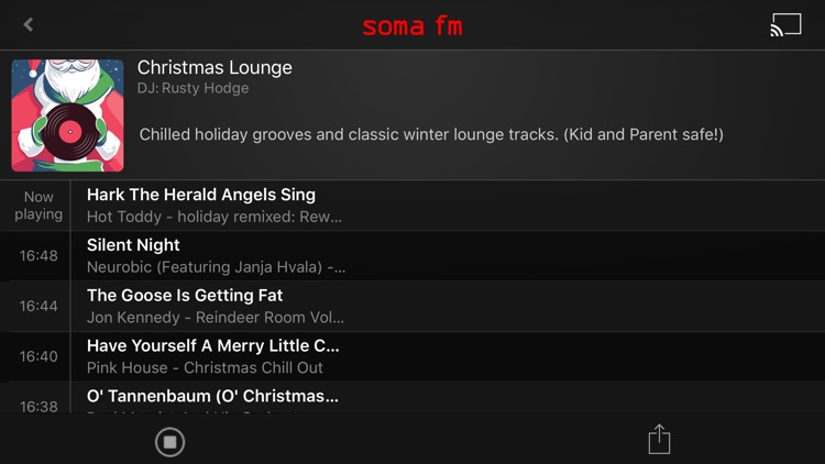 SomaFM Holiday Radio screenshot-4