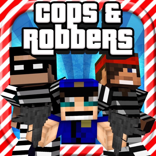 COPS & ROBBERS (JAIL BREAK) - Survival Shooter Mini Block Game with Multiplayer