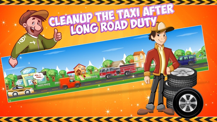 Taxi Car Wash – Repair & cleanup vehicle in this mechanic game