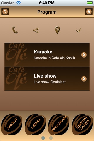 Cafe Ole screenshot 4