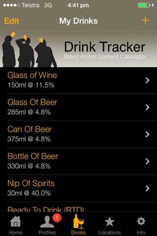 DrinkTracker Breathalyzer screenshot 4