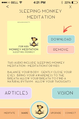 Monkey Meditation - The Ultimate Guided Meditation Series screenshot 3