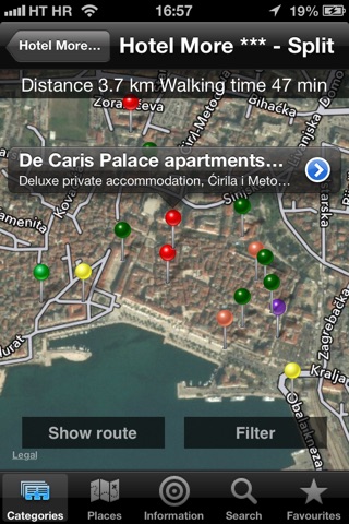 Croatian Tourist Navigator screenshot 4