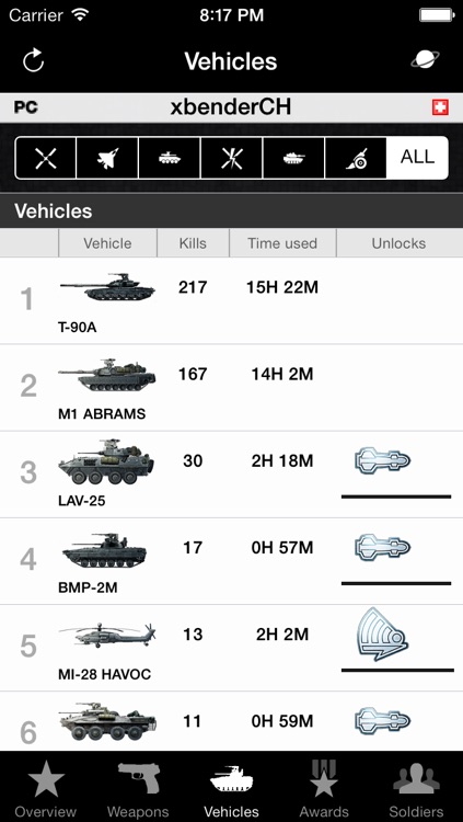 BF3 Stats (unofficial) screenshot-3