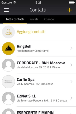 RingBell | Messaggistica per il tuo Business! screenshot 2