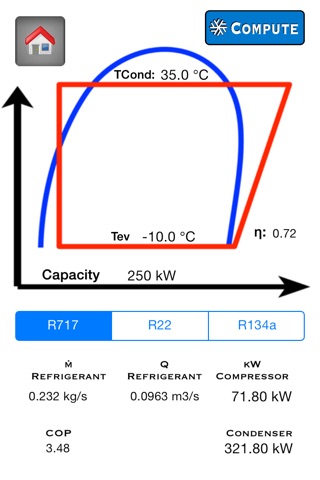 Refrigerant Calculator screenshot 2