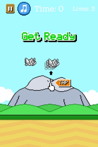 Flappy Rhino  - Impossible Flying Beast Adventure screenshot 3