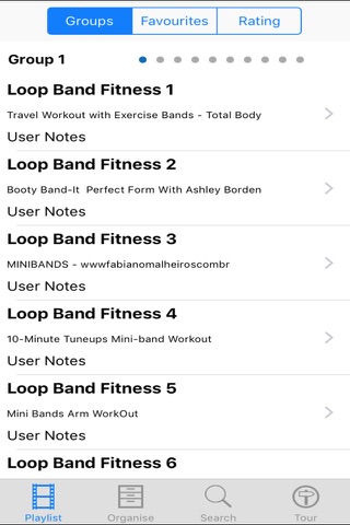 Loop Bands Fitness screenshot 2