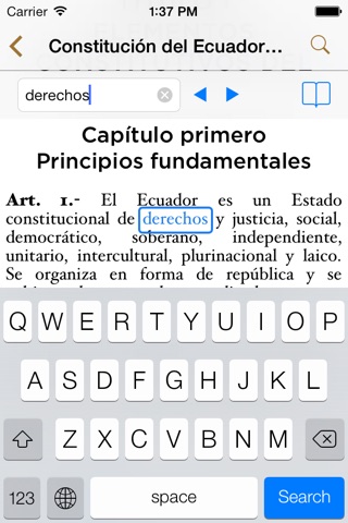 Leyes del Ecuador screenshot 4