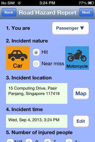 Road Hazards Reporting screenshot 3