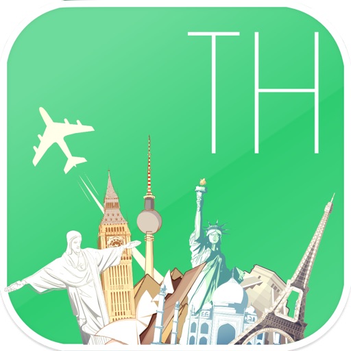 Thailand Fly & Drive. Offline road map, flights status & tickets, airport, car rental, hotels booking. iOS App