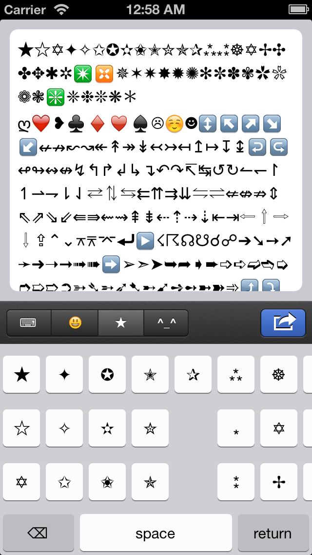 Keyboard. - Color Emojis & Cool Charactersのおすすめ画像2