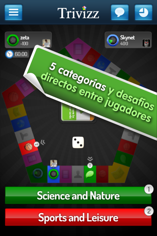 Trivizz - Trivial Quiz game for up to 6 players screenshot 2