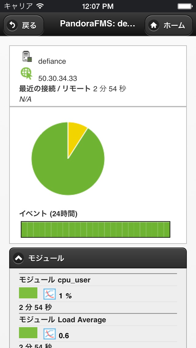 Pandora FMSのスクリーンショット1 Pandora FMSのスクリーンショット1