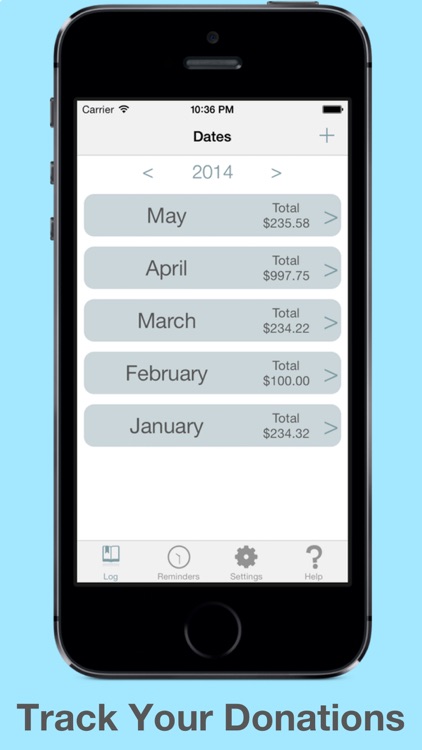 iGiveIt PRO - Donation and Charity Tracker Log and Calculator