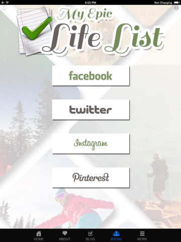 My Epic Life List screenshot 3