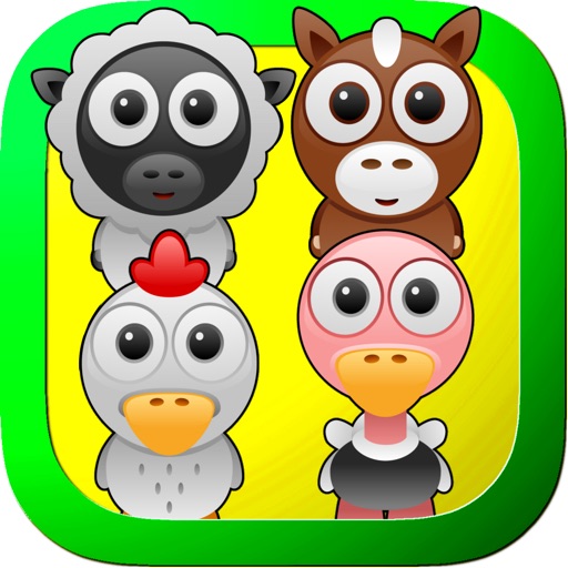 Cute Farm Pet Match – fun free strategy puzzle game to play with friends icon