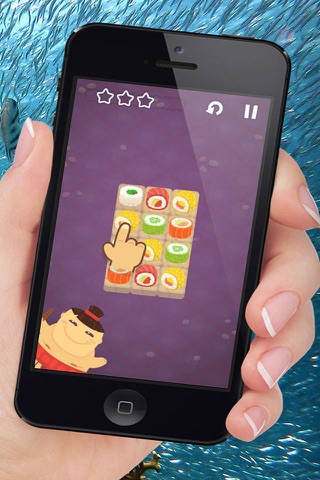 Sushi Puzzle - Solve Levels and Feed the Friendly Sumo screenshot 2