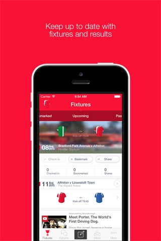 Fan App for Alfreton Town FC screenshot 2