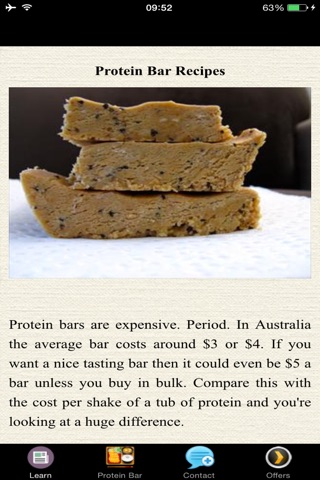 Protein Bar Recipes - Weight Loss screenshot 3