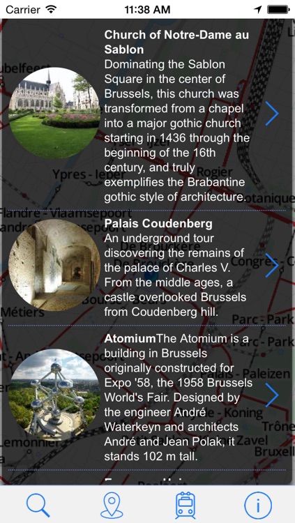 Offline Map Brussels - Guide, Attractions and Transport