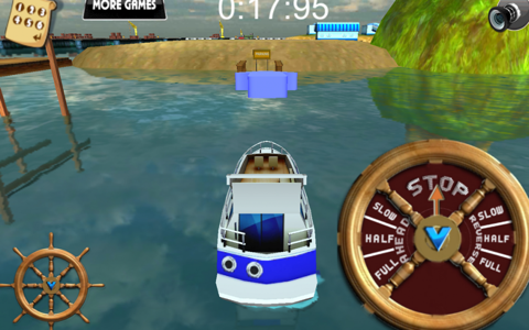 3D Boat Parking Ship simulator screenshot 2