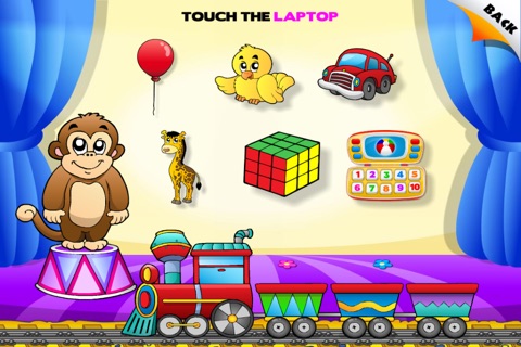 Toys Train • Kids Love Learning Toys: Fun Interactive Adventure Game with Animals, Cars, Trucks and more Vehicles for Children (Baby, Toddler, Preschool) by Abby Monkey® screenshot 4